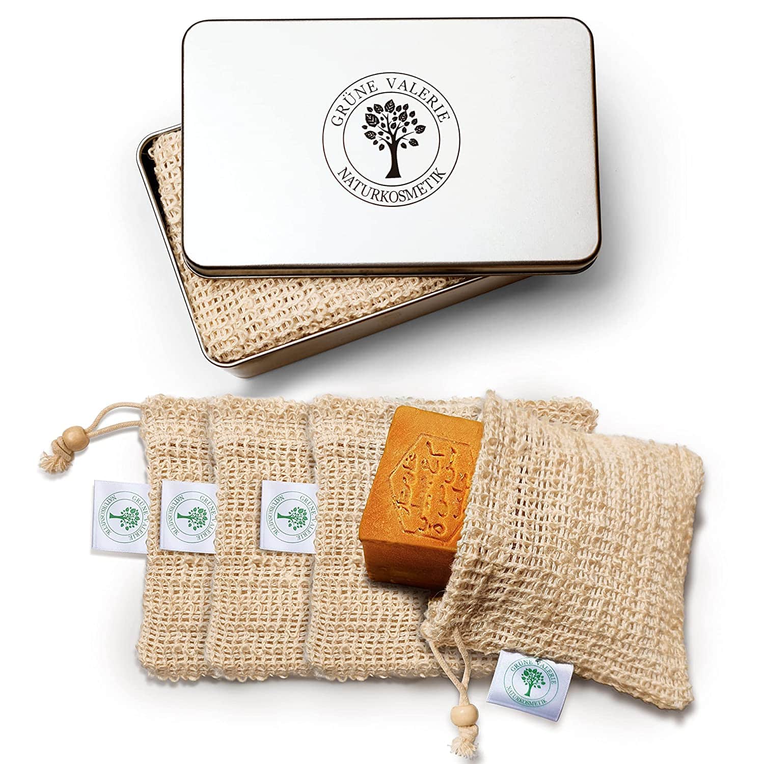 Stück einer Aleppo Seife